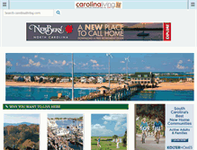 Tablet Screenshot of carolinaliving.com